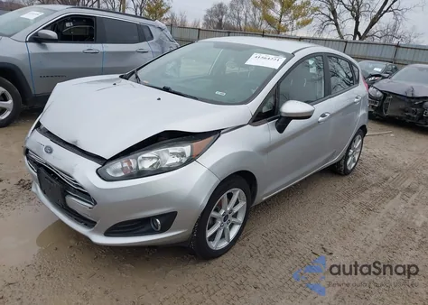 2019 Ford Fiesta Se из США, поврежденный, VIN 3FADP4EJ8KM107180